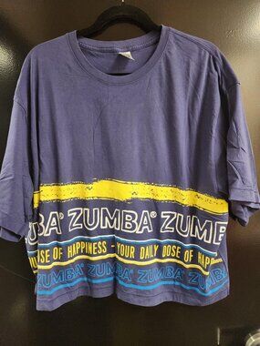 Sizzlin' Oversized 'Your Daily Dose of Happiness' Cropped T